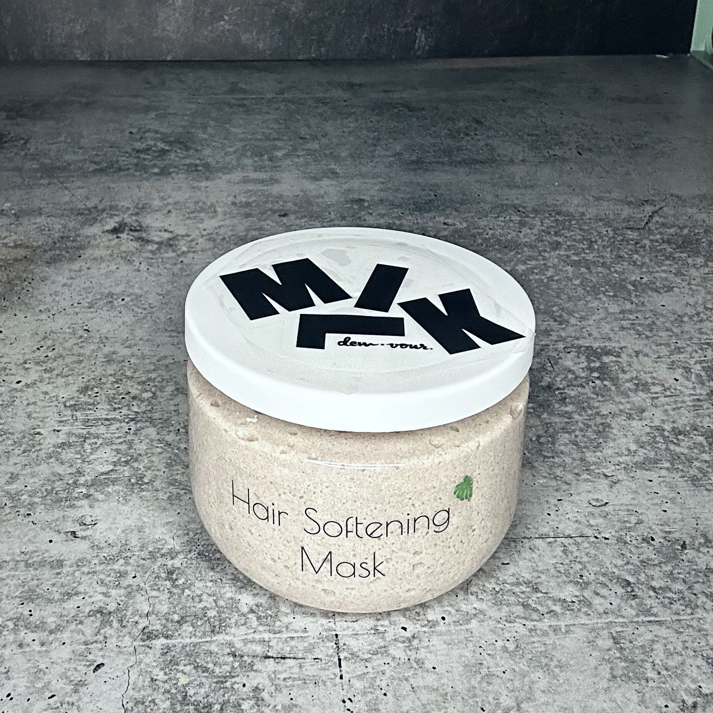 MiLk Hair Softening Mask | Anti Frizz | Clay + Aloe Hair Masque | Matte Finish | Hair Strengthening | Conditioning | Hair Vitamins | 8 oz.