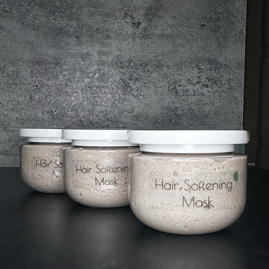 MiLk Hair Softening Mask | Anti Frizz | Clay + Aloe Hair Masque | Matte Finish | Hair Strengthening | Conditioning | Hair Vitamins | 8 oz.