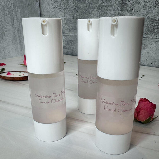 Valentina | Rose Milk Facial Cleanser | Rose Water | Broccoli Seed |  Rose hip | Rosacea | Anti Aging