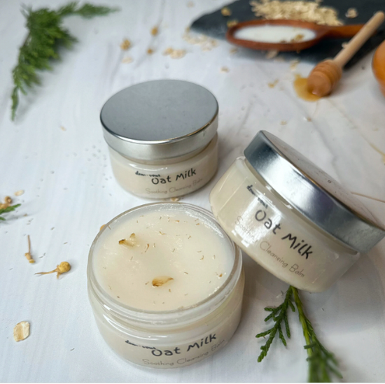 Oat Milk  Soothing Cleansing Balm | Oats +  Marshmallow | Eczema | Normal to dry | Sensitive